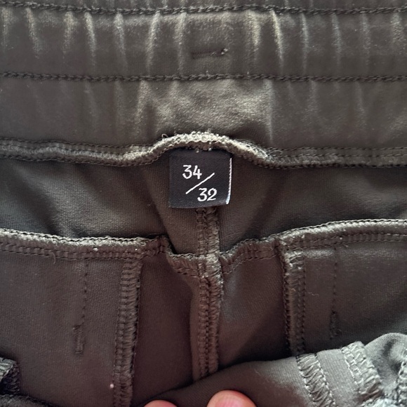 Public Rec Mens Daymaker Pants 34x32 Pull On Green Hidden Drawstring Comfort - Picture 4 of 6